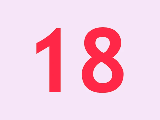 18+